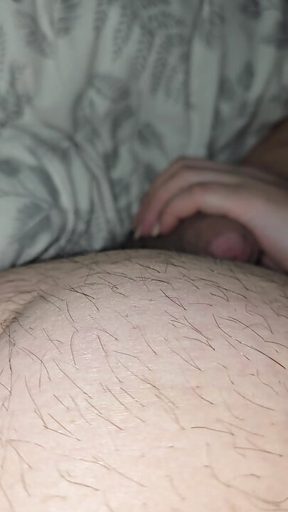Step Mom Manipulates Step Son big dick in erection with an amazing handjob