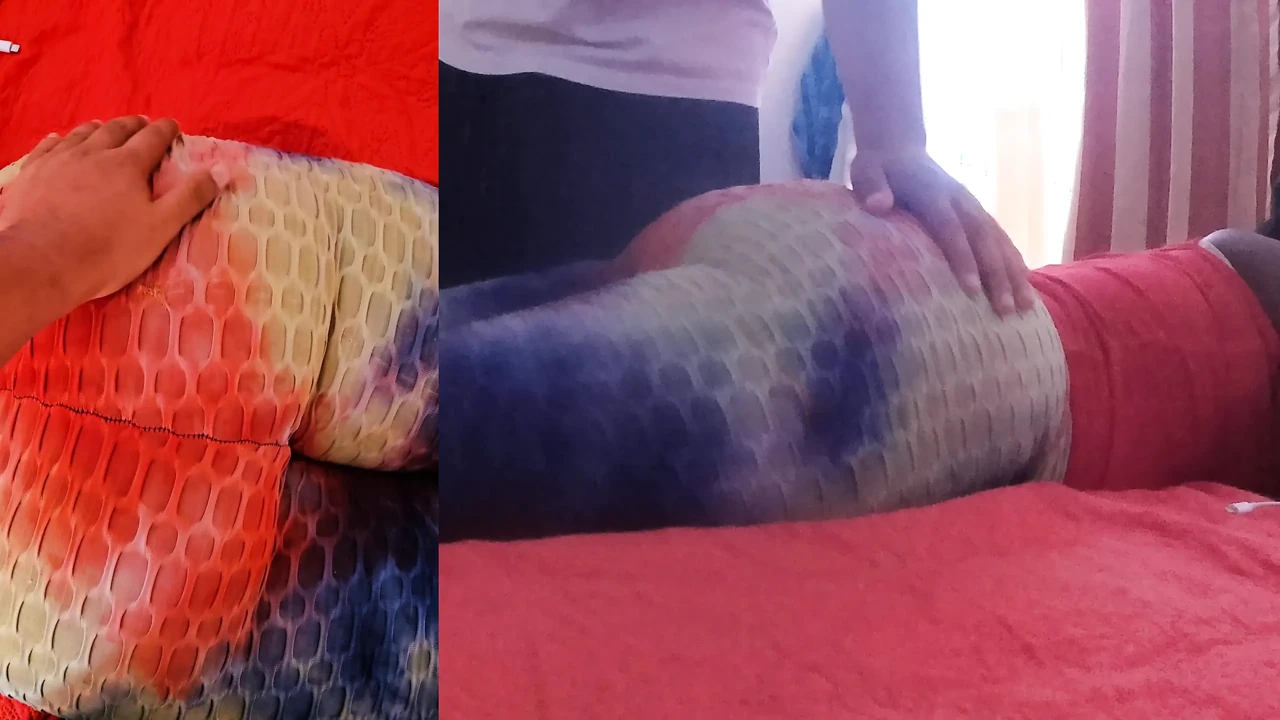 My Step Mother Asks Me for a Massage on Her Big Ass and I Can’t Resist