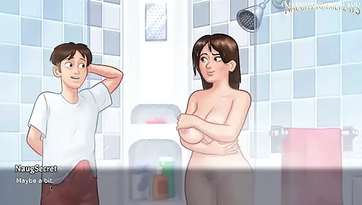 Pussy Mature MILF Fuck and Cum Creampie Inside - Summertime Saga 45 By DarkCookie - 3D Game