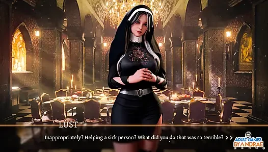 Sisters in Sin Gameplay Part 9 - Conflict Inside the Monastery