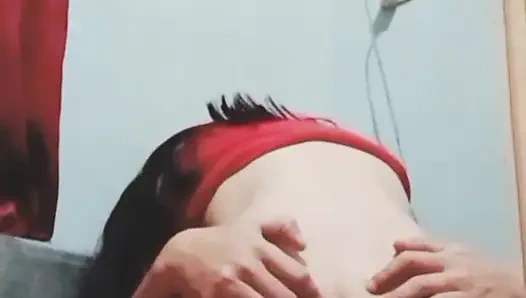 My boyfriend is obsessed with the idea of having a shaved head, and he has a crush on her.