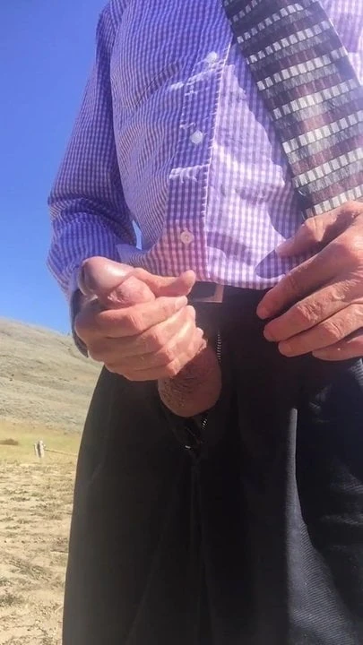 Grandpa cum