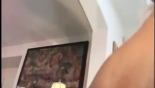 Blondie kacau keras dari belakang