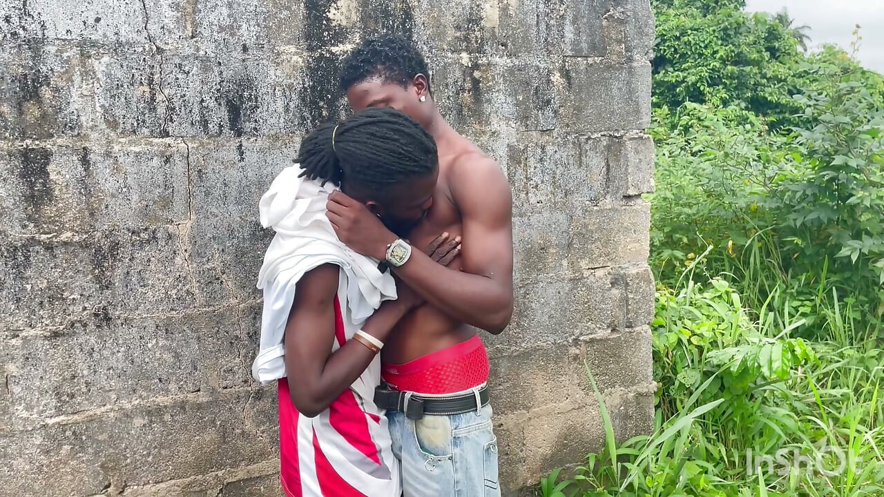 Kissing My New Boyfriend in the Bush