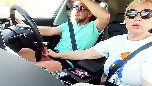 Üvey annemekle aile arabası yolculuğu