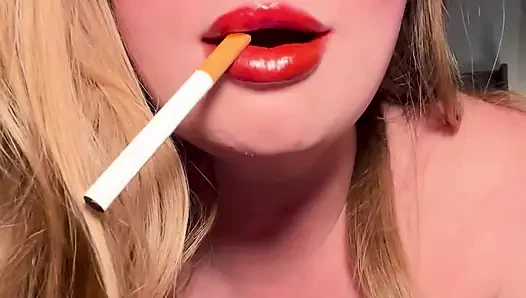 Smoking Slut Degrades You!!