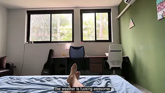 Stepbro, Can You Help Your Stepsis Climb up on the Wardrobe to Reach Heater?