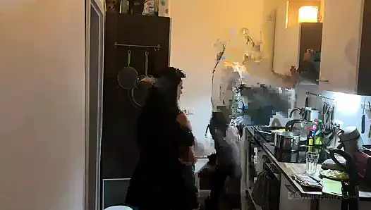 Kitchen Fetish Squirting Madness - Mature Sluts Drenched Everywhere