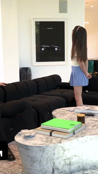 Girlfriend Pays Her Boyfriends Debt By Sucking A Rich Man's Cock | Clip 1