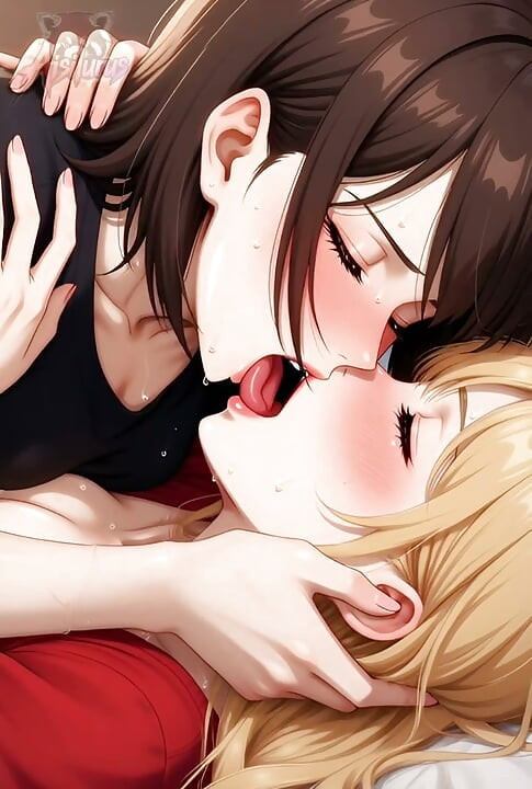 No Nudity, Just Filthy Kissing - Blonde Grinds on Her Lap