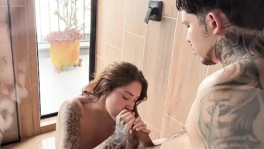 I Was Showering with My Friend's Wife, I Think We Got Caught / Danner Mendez & Sara Blonde