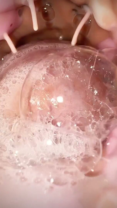 Nano pussy with Sensitive stimulators is capable of inducing even a double ejaculation | Clip 2