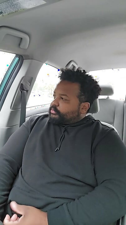 Black Daddy Strokes & Cums in Broad Daylight