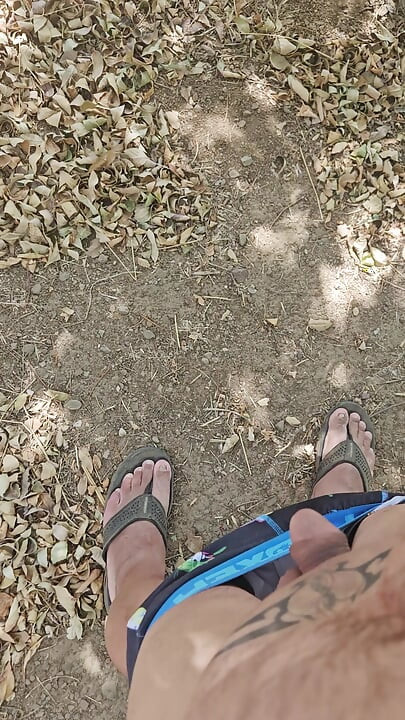 Outside cum