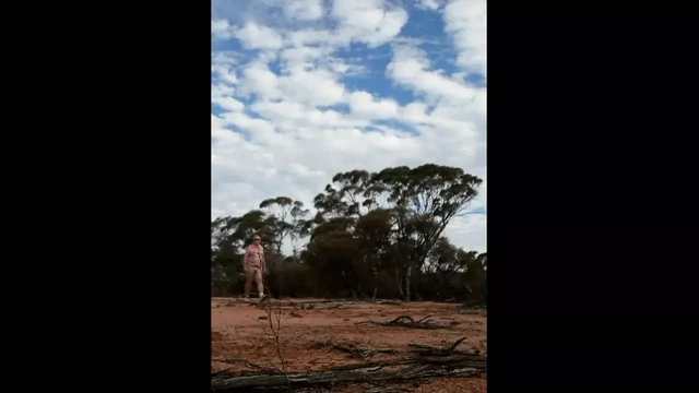naked walk with wank