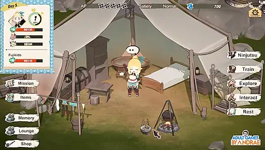 Flee, My Elven Ninja! 3D Gameplay Part 2 – Lizet’s Training and Exploration Begins