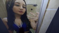 cumtribute cum on tits to latin girl