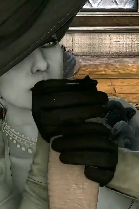 Lady Dimitrescu देखने का बिंदु