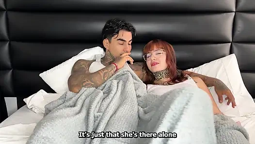 My stepsister neglects her boyfriend, so I decided to him like never before