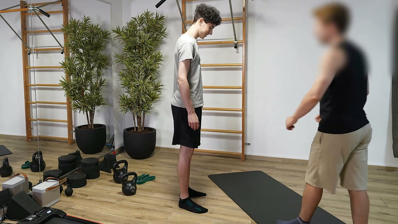 I Suck My Gym Buddy Until He Cums in My Mouth