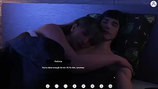 Üvey anne evde yalnızken üvey oğlunun yarağına binmeyi seviyor