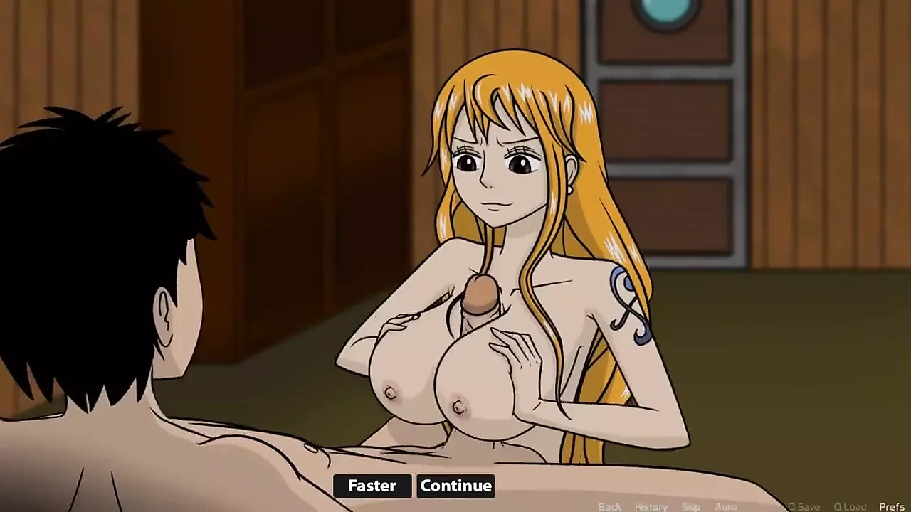 One Slice of Lust - One Piece Sex - Part 5 Nami Giving Me a Tit Job by Loveskysanx