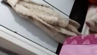 집에서 촬영한 영상 자위