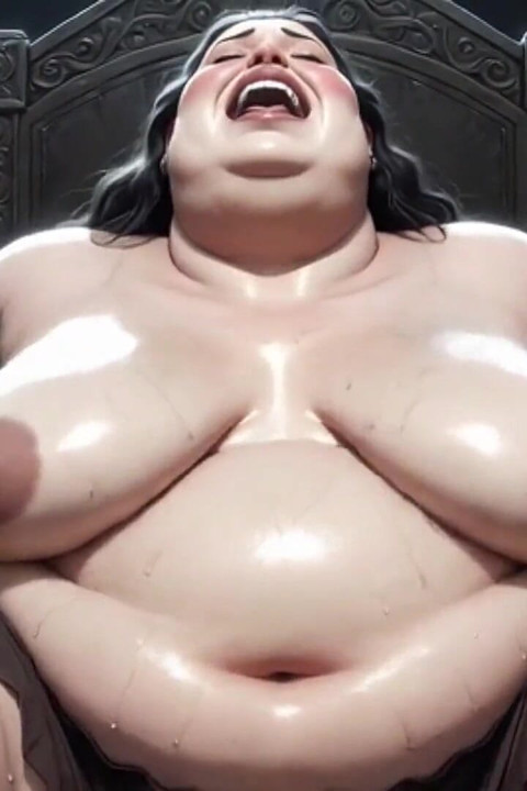 노예 혀로 덮인 SSBBW 여왕 - 격렬한 신체 숭배 오르가즘