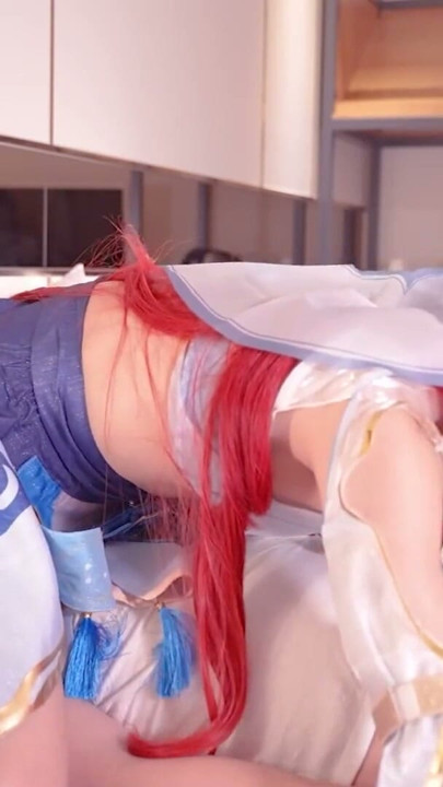 Face Sitting Genshin Impact Nilou Cosplayer, Asian Hentai Cosplay 9 | Clip 2