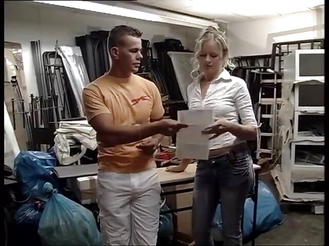 Sex at Work with a Cute Teenager