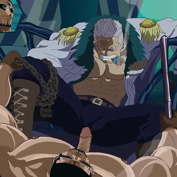 Meet and Fuck Gay - Vergo X Smoke - One Piece Hentai P72