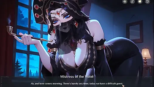 Hotel Tales, GESpenstischeS HENTAI-Spiel ep.4, die HERRin dieses HORROR-ortes will uns!