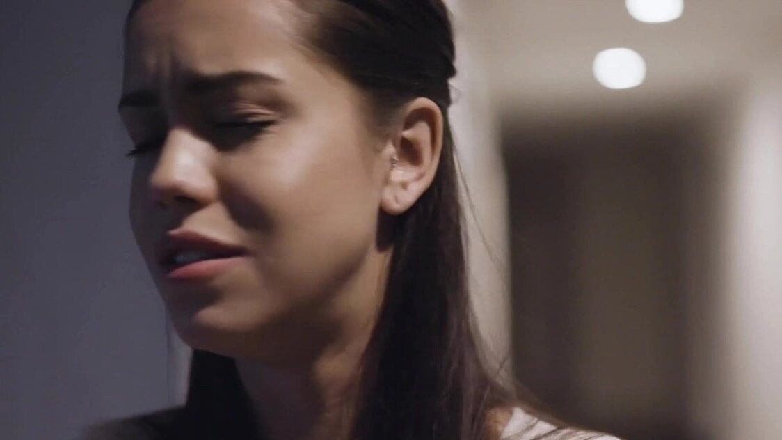 Babysitter Alina Lopez pounded and creampied while on duty