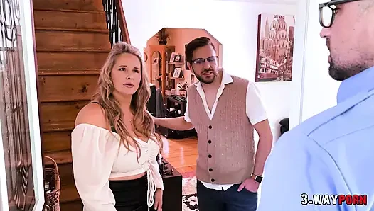 3-Way Porn - A Milf with Huge Tits gets Anal in a Wild Threesome