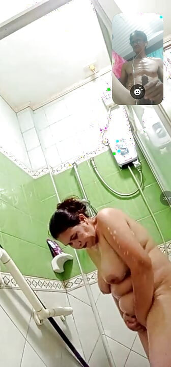 Half bath of assy .!she said tomorrow we do video sex call again at downe