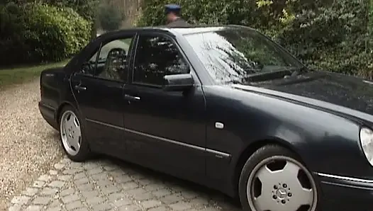 Attractive German whores getting asses drilled in orgy action