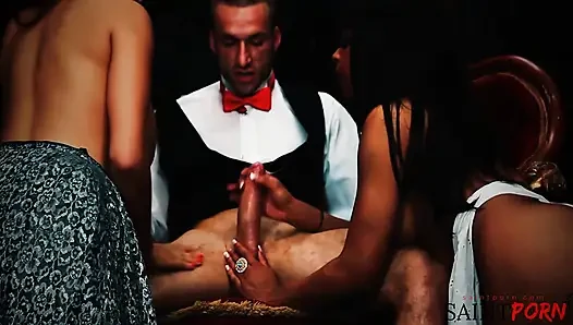 Kit Cox and Porcha Sinns Are Handmaids Sent to Seduce the Admiral