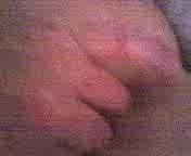 Irish Gal fingering both holes.x