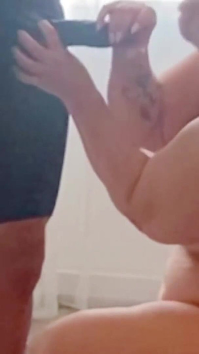 bbw busty cougar handles BBC in her mouth - Best blow job edging | Clip 1