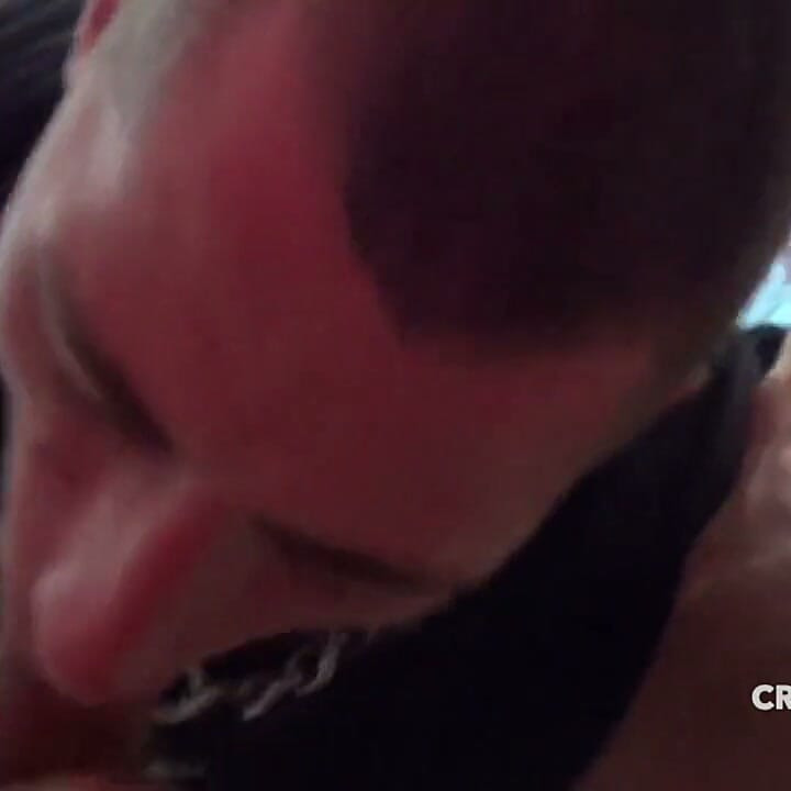 Bareback creampie with sneakers sniffing