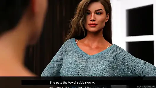 Seductive Landlady Teases Her Tenant and Measures His Massive Load - Measuring My Cum Part 3