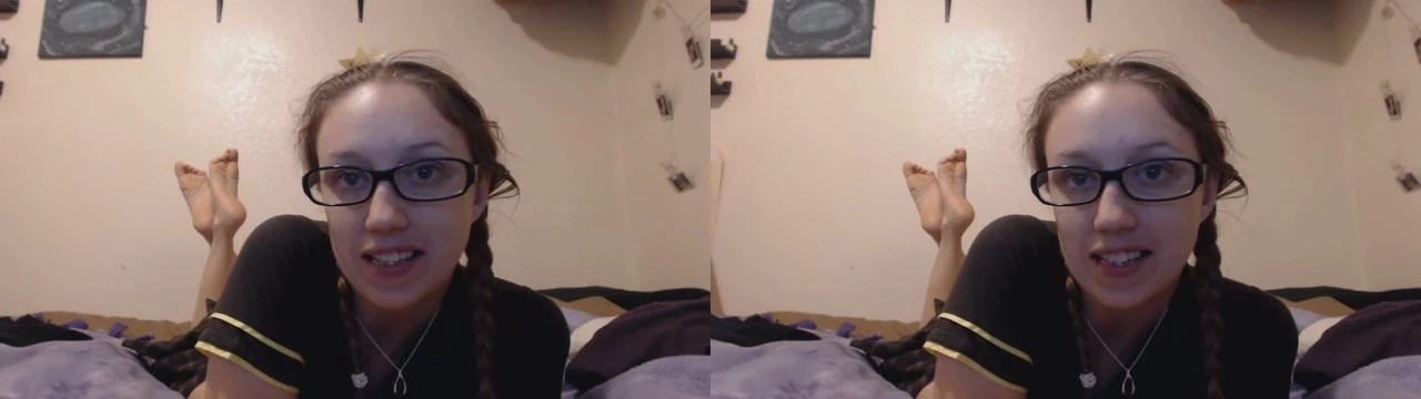 VR rimjob pose feet