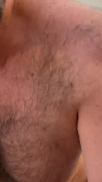 Iconic moment from "Bear Dads get a massage at a Hotel - Double breeding"
