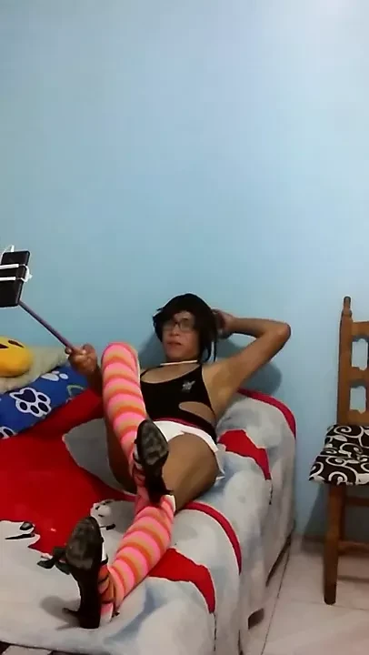 Joselynne Cd In Sexy Skirt And Thong