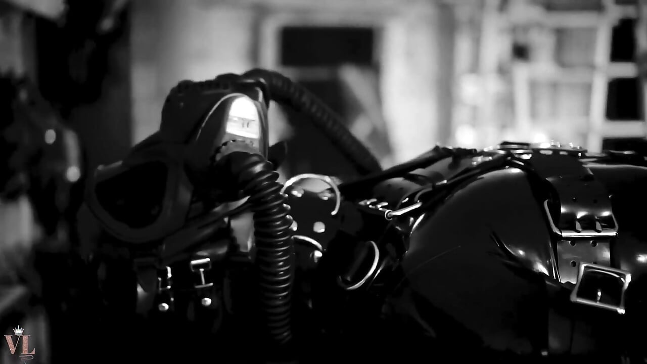 Rubber Bitch Pegged Mercilessly - Black and White Edition (1080p Full HD)