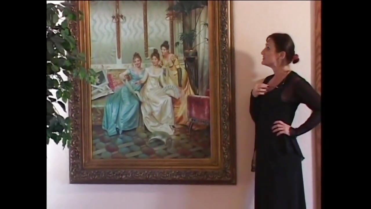 Brunette Lesbian MILF Seduces a Sweet Teen