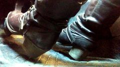 Pedal pumping and cranking in my boots, close up angle TEASER