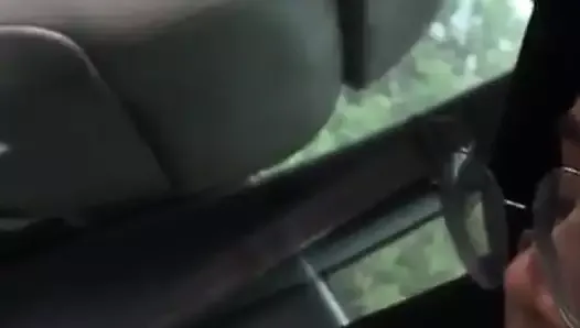 Malay blowjob in car