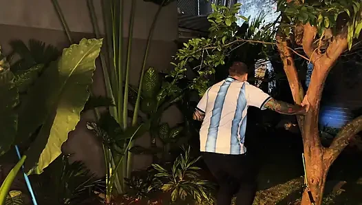 I break into a stranger's house and end up getting fucked so I don't go to jail