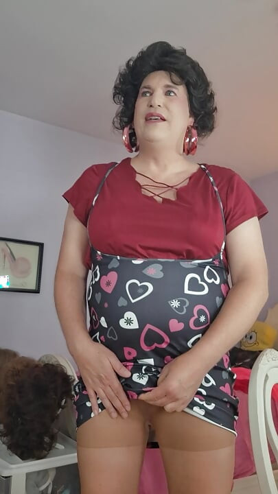 Lingerie show for Daddy and friends story!